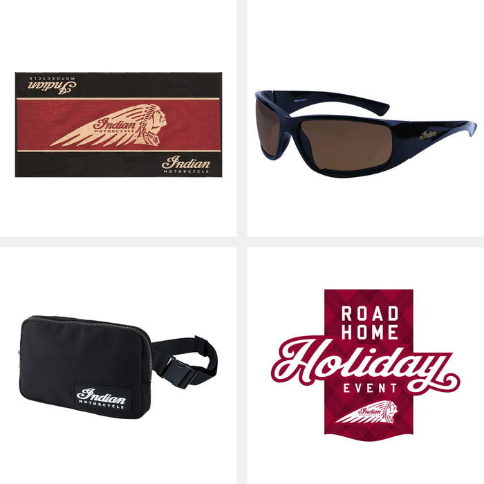 Indian Motorcycle Vacation Gift Package
