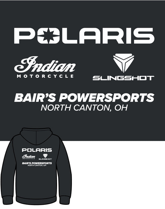 Bair’s Powersports Hoodie, Black