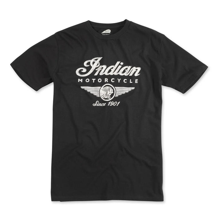 Indian Motorcycle Men's RL2 T-Shirt, Black | American Needle Inc