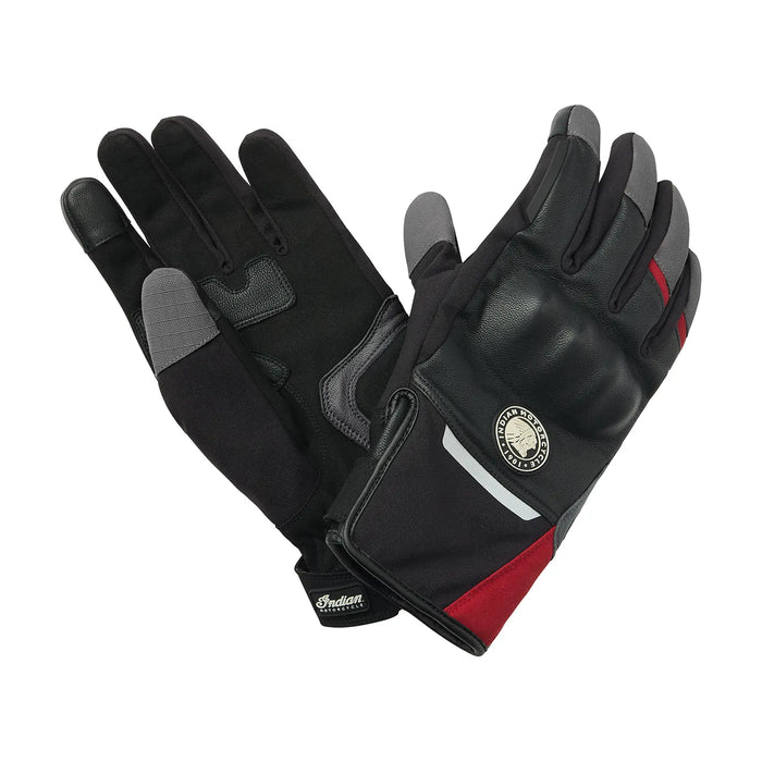 Indian Motorcycle Men's Indianapolis Gloves, Black | 2865672