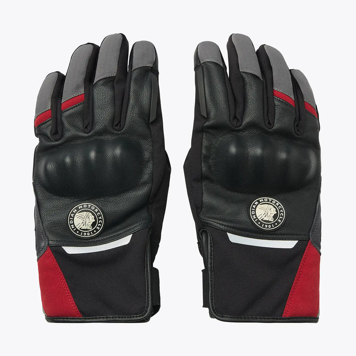 Indian Motorcycle Men's Indianapolis Gloves, Black | 2865672