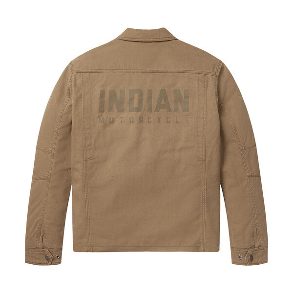 Indian Motorcycle Men's Burt 2 Jacket, Brown | 2833184 - Bair's Powersports