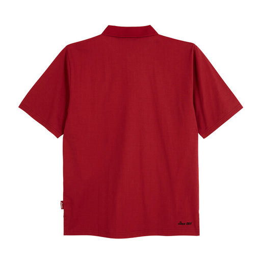 Indian Motorcycle Men's Polo Shirt, Red | 2833267 - Bair's Powersports