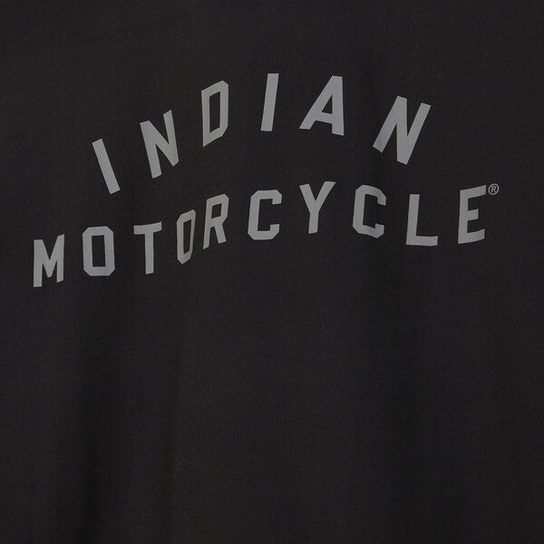 Indian Motorcycle Men's Quarter Zip Performance Top, Black | 2833278 - Bair's Powersports