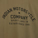 Indian Motorcycle Men's Established 1901 IMC Tee, Khaki | 2833280 - Bair's Powersports