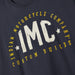 Indian Motorcycle Men's IMC Custom Build Tee, Navy | 2833281 - Bair's Powersports