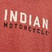 Indian Motorcycle Men's Watercolor Logo Tee, Red | 2833282 - Bair's Powersports