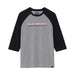Slingshot 3/4 Sleeve T-Shirt, Unisex, Heather Gray | 2833456 - Bair's Powersports