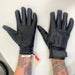 Indian Motorcycle Men's Deerskin Strap Glove, Black | 2860661 - Bair's Powersports