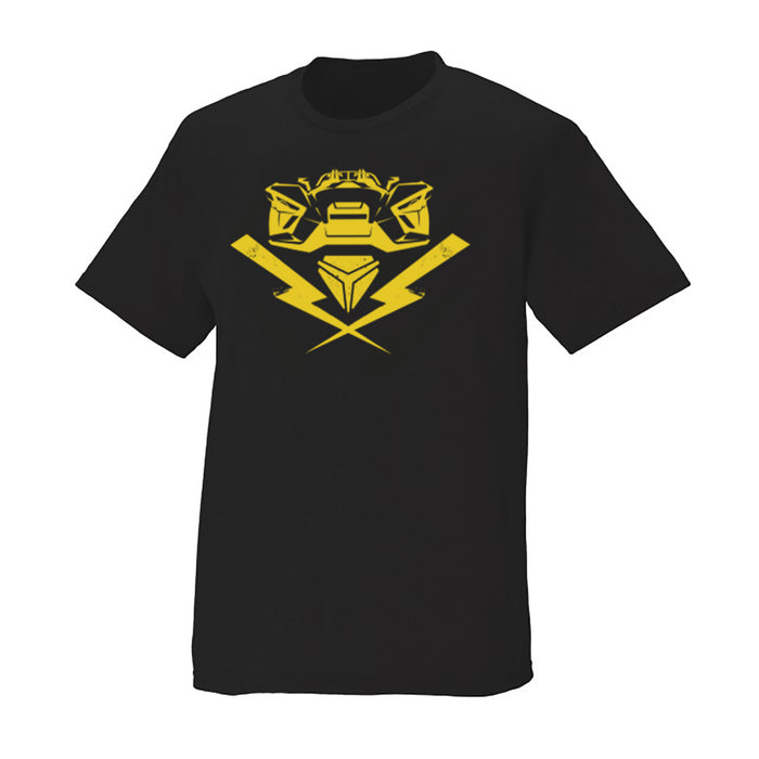 Slingshot Men's Short-Sleeve Bolt T-Shirt, Black | 2860693 - Bair's Powersports