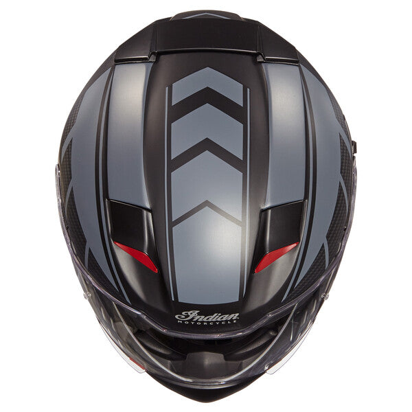 Indian Motorcycle Full Face Matte Sport Helmet, Black | 2860894 - Bair's Powersports