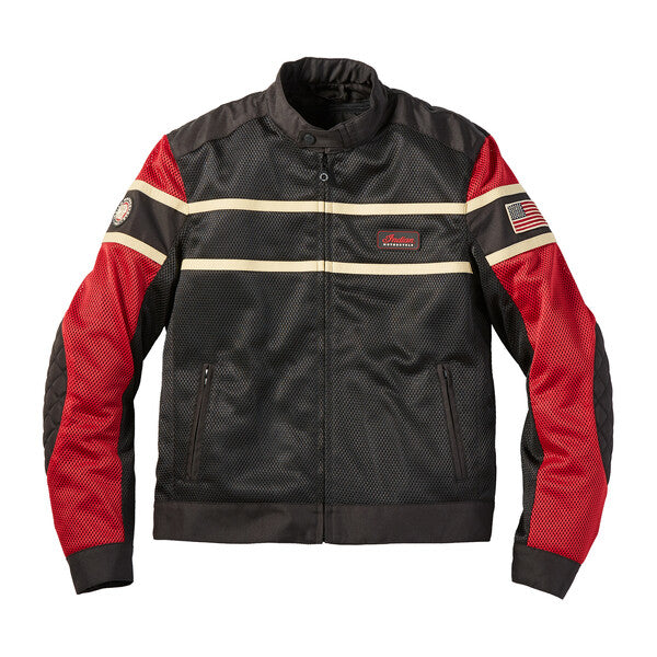 Indian Motorcycle Men's Arlington Mesh Jacket, Black | 2861400 - Bair's Powersports