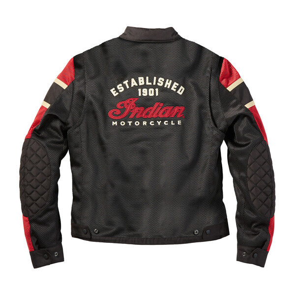 Indian Motorcycle Men's Arlington Mesh Jacket, Black | 2861400 - Bair's Powersports