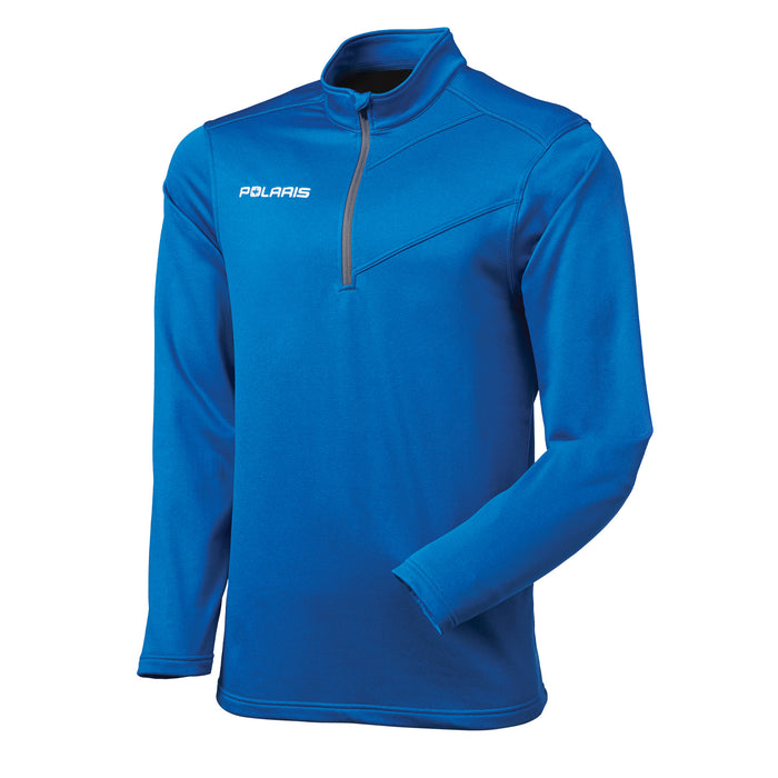 Polaris Men's Tech Quarter-Zip, Blue | 2861443 - Bair's Powersports