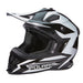 Polaris Tenacity 4.0 Helmet, Black/White | 2861560 - Bair's Powersports