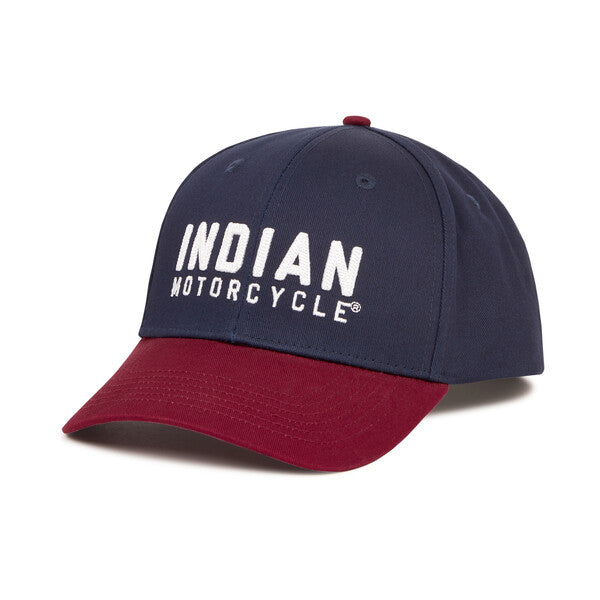 Indian Motorcycle Men's Block Logo Cap | 2861685 - Bair's Powersports