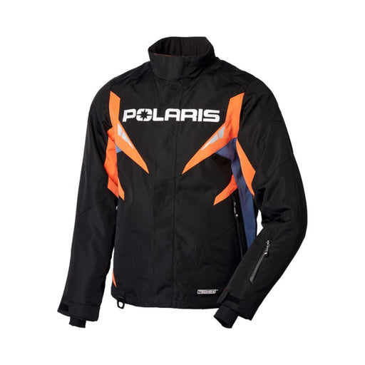 Polaris Men's TECH54 Northstar Jacket, Black/Orange | 2862428 - Bair's Powersports