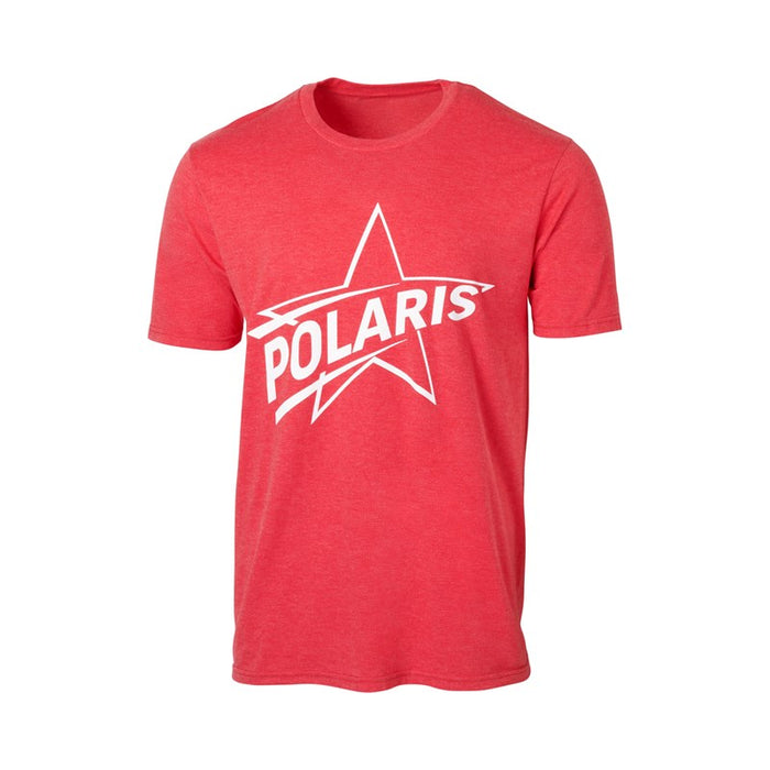 Polaris Men's Retro Star Tee, Red | 2862499 - Bair's Powersports