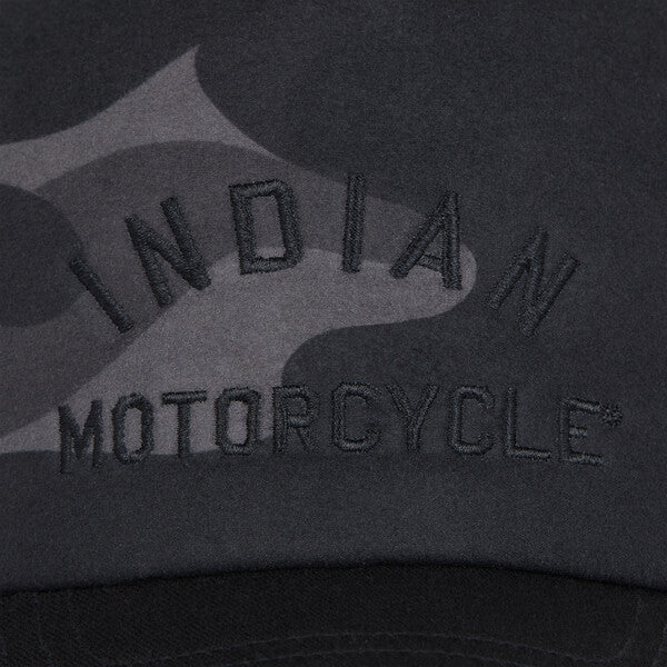 Indian Motorcycle Est. 1901 Camo Cap, Black | 2862927 - Bair's Powersports