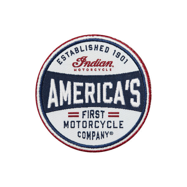 Indian Motorcycle America's First Patch | 2862950 - Bair's Powersports