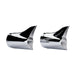 Indian Motorcycle Fish Tail Exhaust Tips, Chrome | 2879532-156 - Bair's Powersports