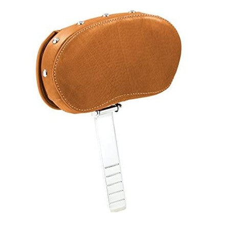 Indian Motorcycle Rider Backrest Pad, Desert Tan with Studs | 2879542-06 - Bair's Powersports