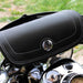 Indian Motorcycle Genuine Leather Handlebar Bag, Black | 2879577-01 - Bair's Powersports