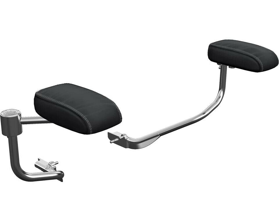 Indian Motorcycle Passenger Trunk Armrest Supports, Chrome