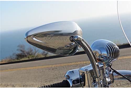 Indian Motorcycle Pinnacle Mirrors in Chrome, Pair | 2880132-156 - Bair's Powersports