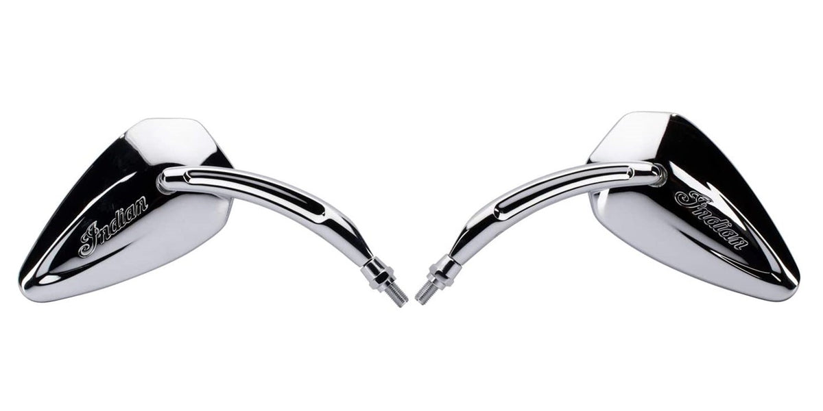 Indian Motorcycle Pinnacle Mirrors in Chrome, Pair | 2880132-156
