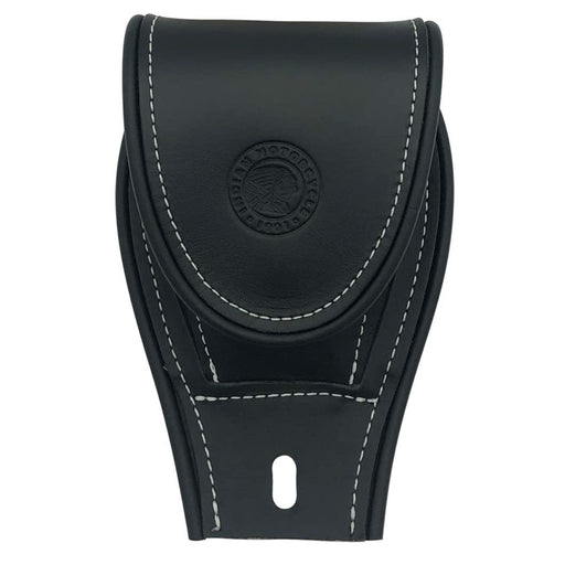 Indian Motorcycle Genuine Leather Tank Pouch, Black | 2880142-01 - Bair's Powersports