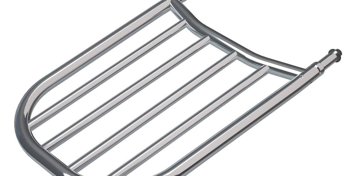 Indian Motorcycle Sissy Bar Luggage Rack, Chrome 2880955156 — Bair's