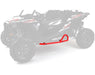 Polaris Extreme Kick-Out Rock Sliders, Indy Red | 2881586-293 - Bair's Powersports