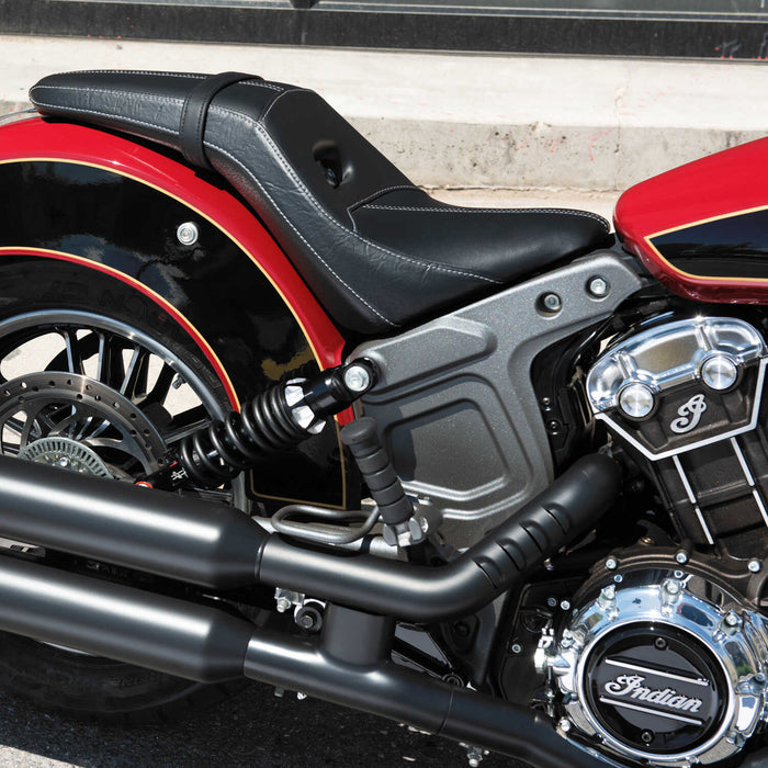 Indian Motorcycle Heat Exhaust Shields, Matte Black | 2883482-266 - Bair's Powersports