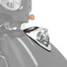 Indian Motorcycle Cast Aluminum Front Fender Headdress Emblem, Chrome | 2883668-156 - Bair's Powersports