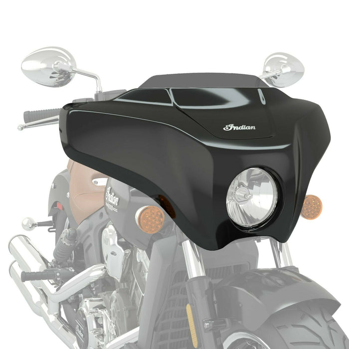 Indian Motorcycle Quick Release Fairing, Thunder Black | 2884116-266 - Bair's Powersports
