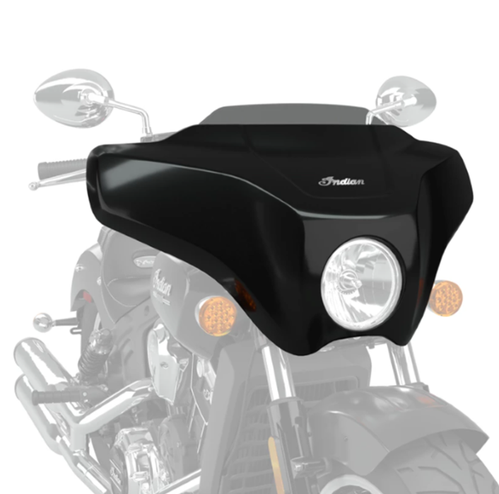 Indian Motorcycle Quick Release Fairing, Onyx Black | 2884116-800 - Bair's Powersports