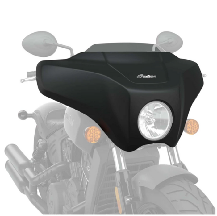 Indian Motorcycle Quick Release Fairing, Onyx Black Smoke | 2884116-866 - Bair's Powersports