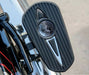 Indian Motorcycle Headdress Passenger Floorboard Pads, Chrome | 2884155 - Bair's Powersports