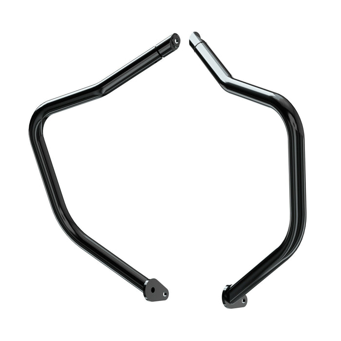 Indian Motorcycle Steel Front Highway Bars, Thunder Black | 2884177-266 - Bair's Powersports