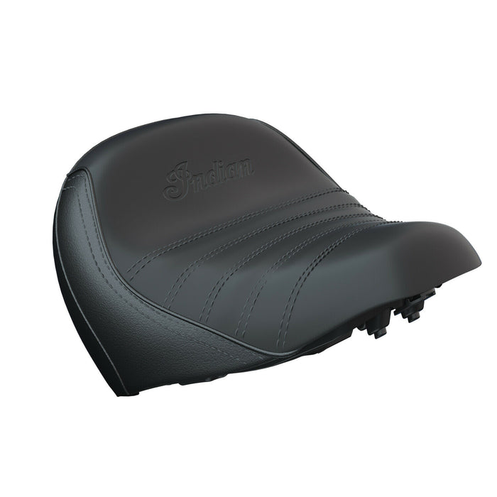 Indian Motorcycle Rider Comfort Seat, Black Vinyl | 2884226-VBA - Bair's Powersports