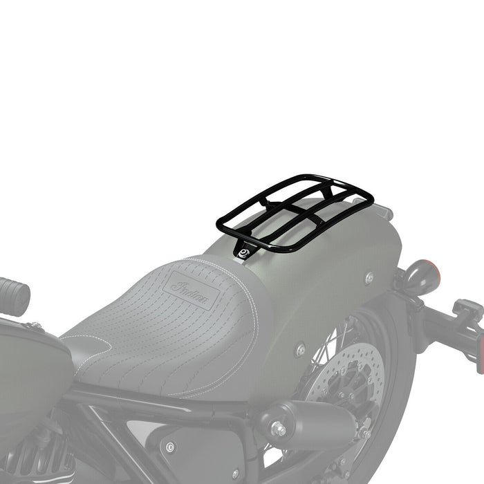 Indian Motorcycle Solo Rack, Thunder Black | 2884672-266 - Bair's Powersports