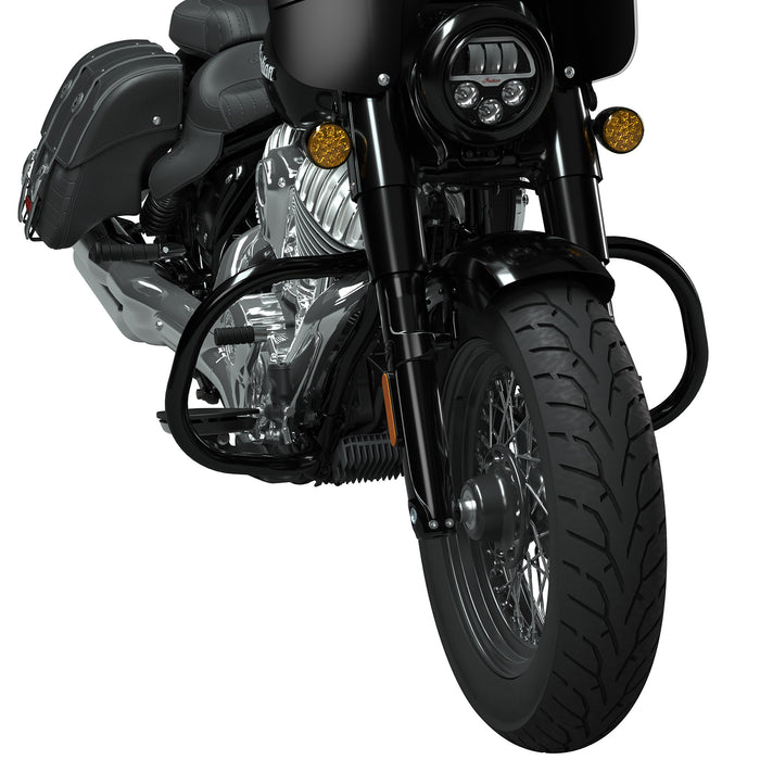 Indian Motorcycle Front Highway Bars, Thunder Black | 2884718-266 - Bair's Powersports
