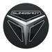 Slingshot Wheel Caps, Matte Black | 2884819-458 - Bair's Powersports
