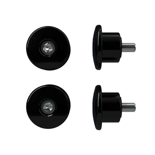 Indian Motorcycle Quick Release Windshield Mounting Spools, Black | 2884902-266 - Bair's Powersports