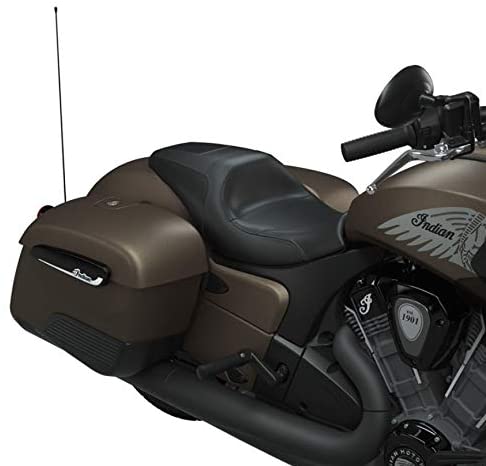 Indian Motorcycle Slim Rogue Seat, Black | 2884905-VBA - Bair's Powersports
