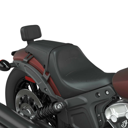 Indian Motorcycle Syndicate Low Profile Passenger Backrest, Black | 2889429-VBA - Bair's Powersports