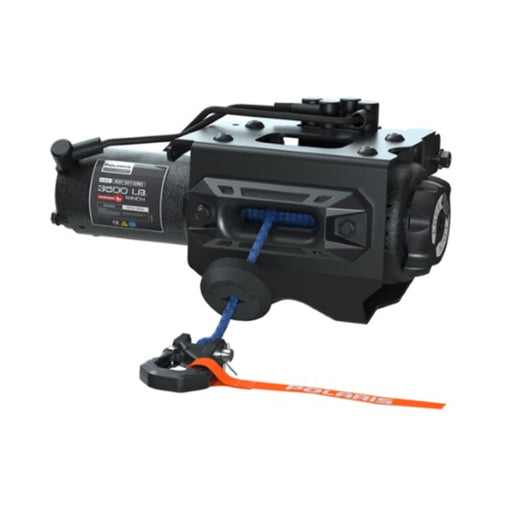 Polaris HD 3,500 lb. Winch with Synthetic Rope | 2889470 - Bair's Powersports