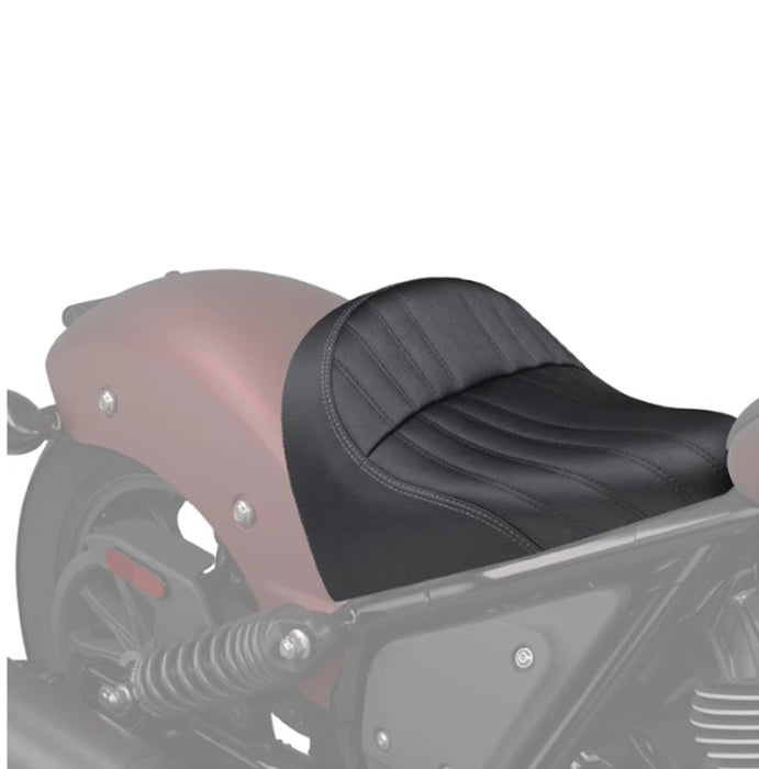 Indian Motorcycle Comfort+ Chief Solo Seat, Black | 2889685-VBA - Bair's Powersports